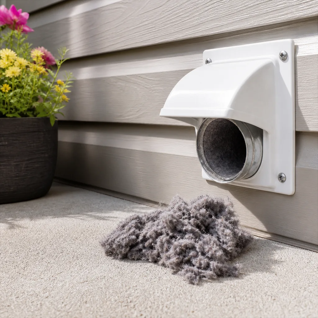 Dryer vent cleaning